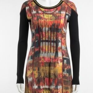 BOHEMIAN RETRO DESIGNER DRESS. NEW WO TAGS